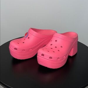 Crocs Siren Platform Clog, Women’s Sz 9